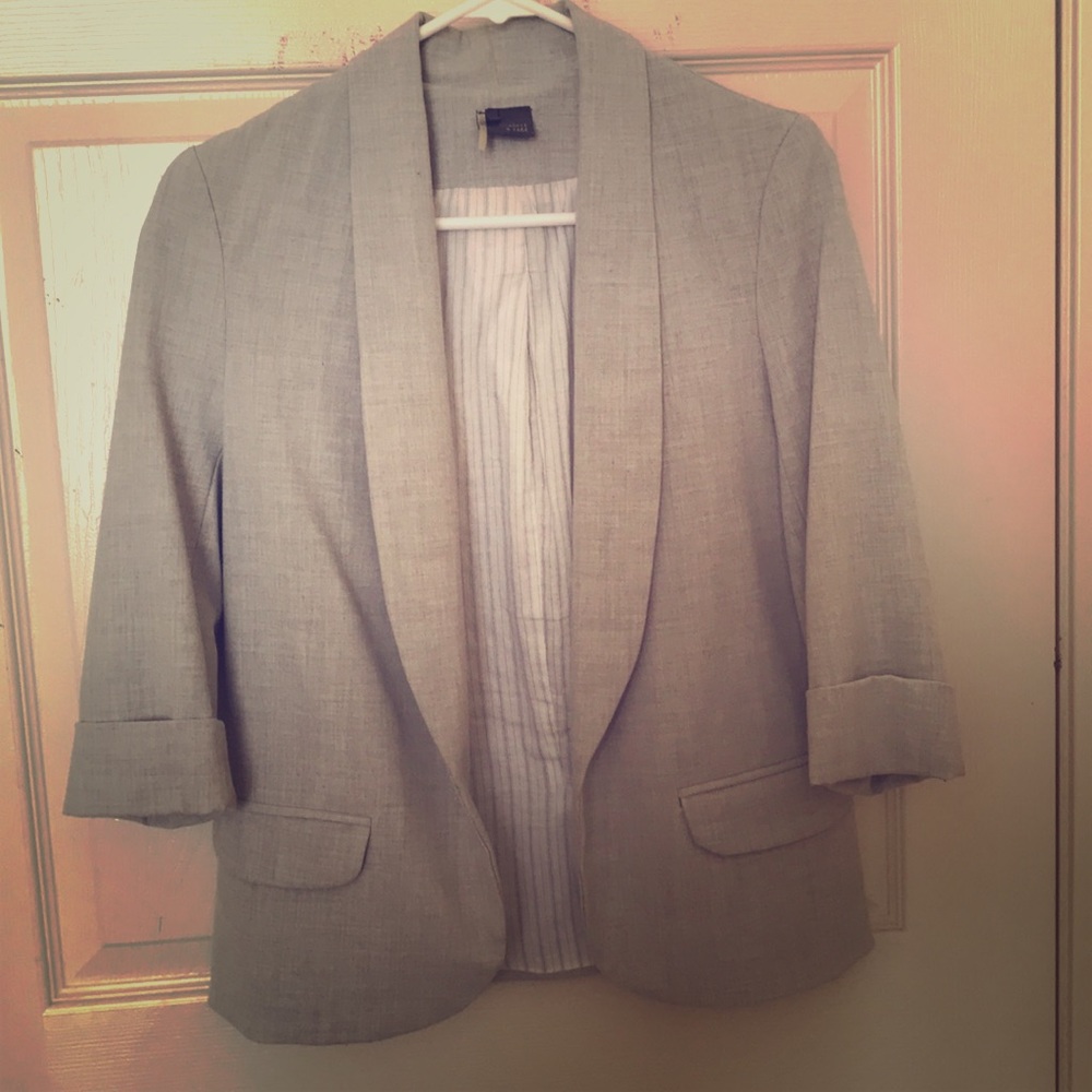 Gray Blazer
